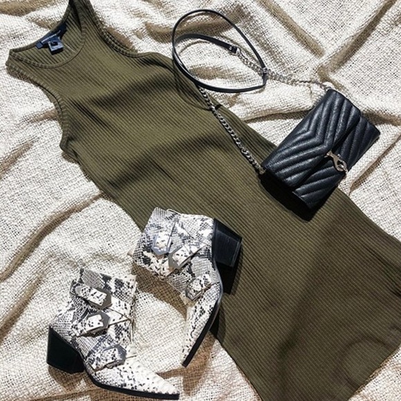 NWOB Gianni Binni Jeydda Snakeskin Bootie - Picture 4 of 5